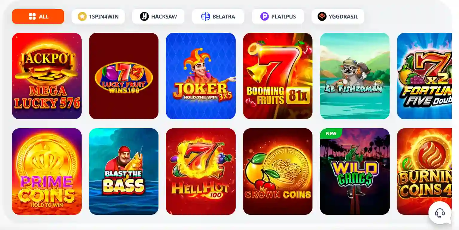 Nika Casino Games: Slots, Providers, Instant Games and Live Tables